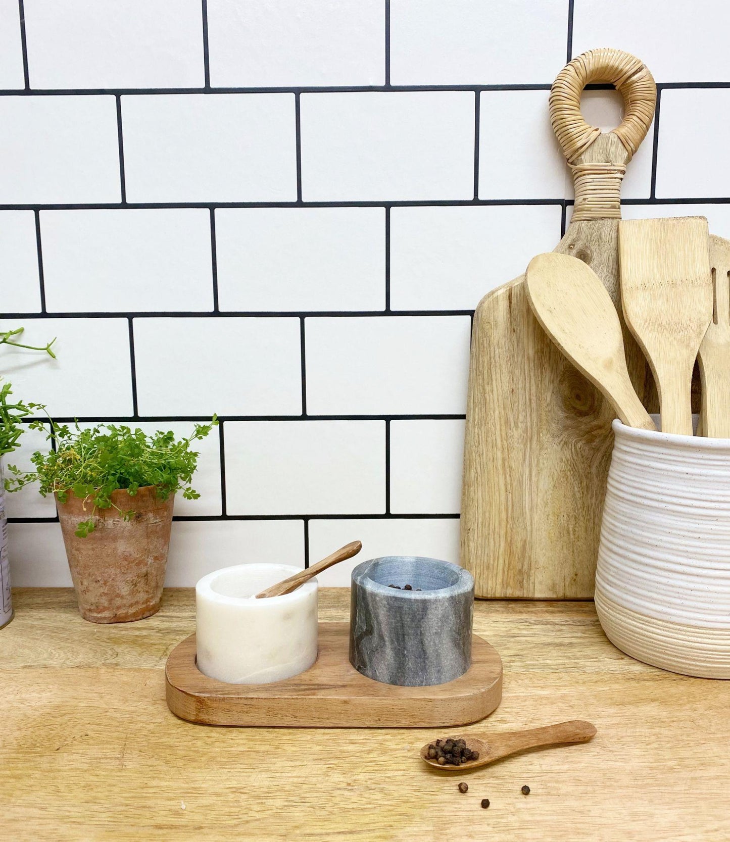 Marble Salt and Pepper Bowls-2