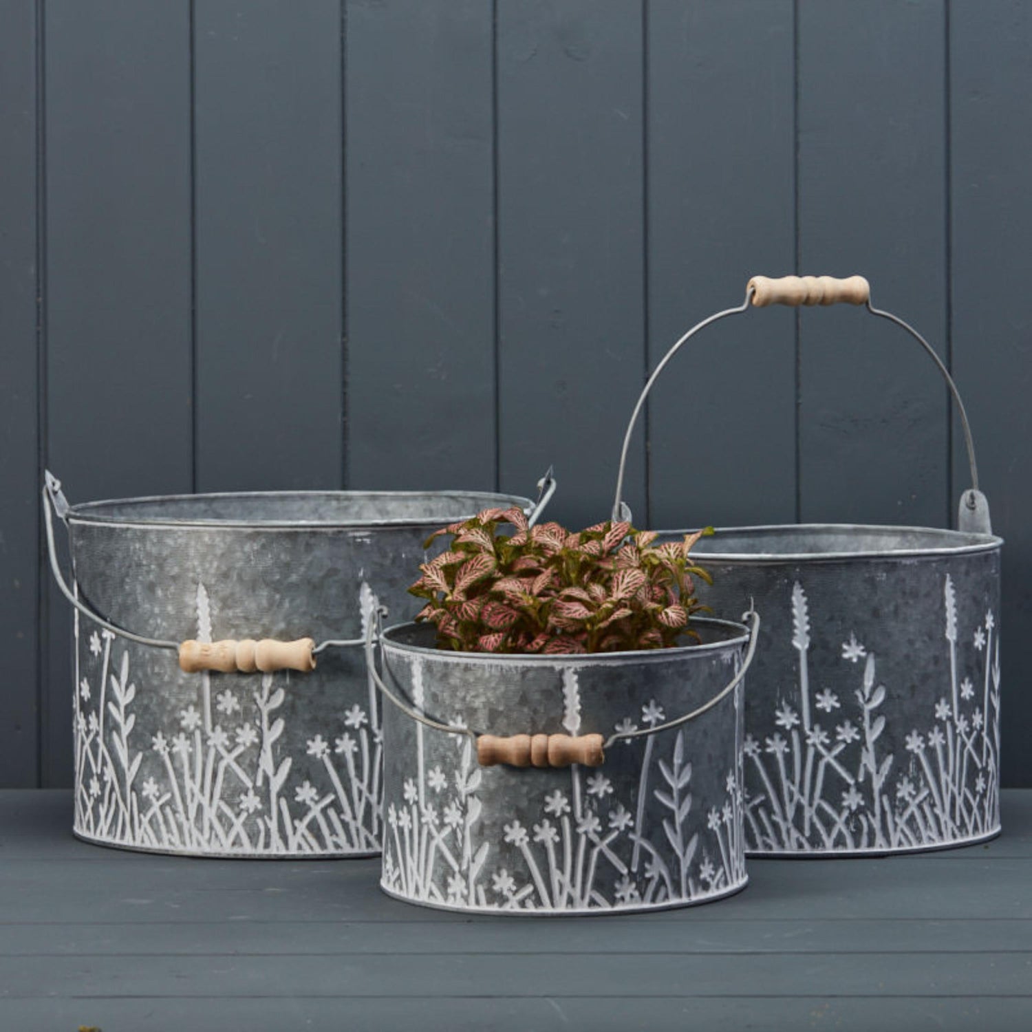 Meadow Design Buckets Set of 3-0